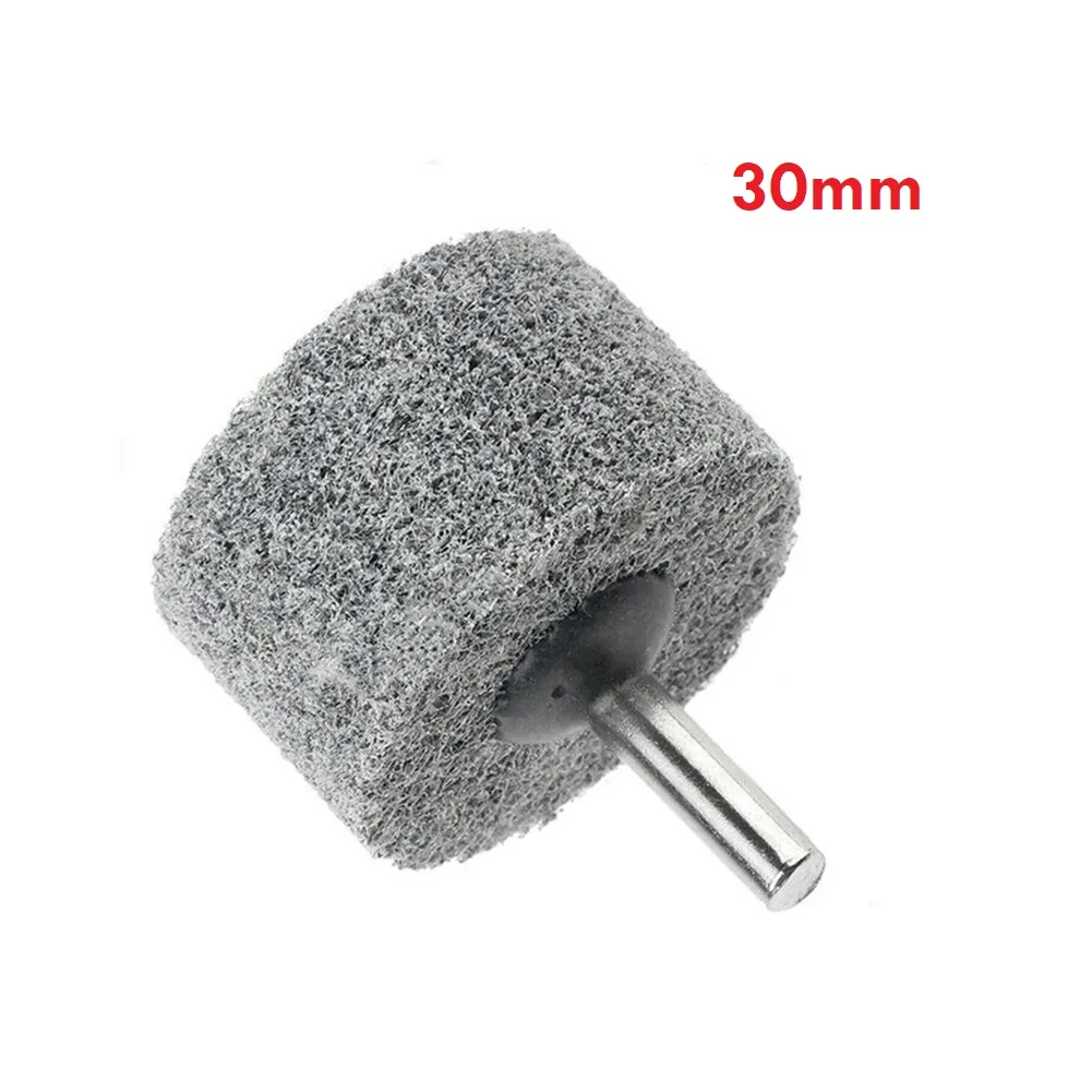 Rotary Tools Sliphuvud 1PC 20-50mm 20/25/30/40/50mm 6mm Shank Abrasive For Drill Grinder Workshop Equipment