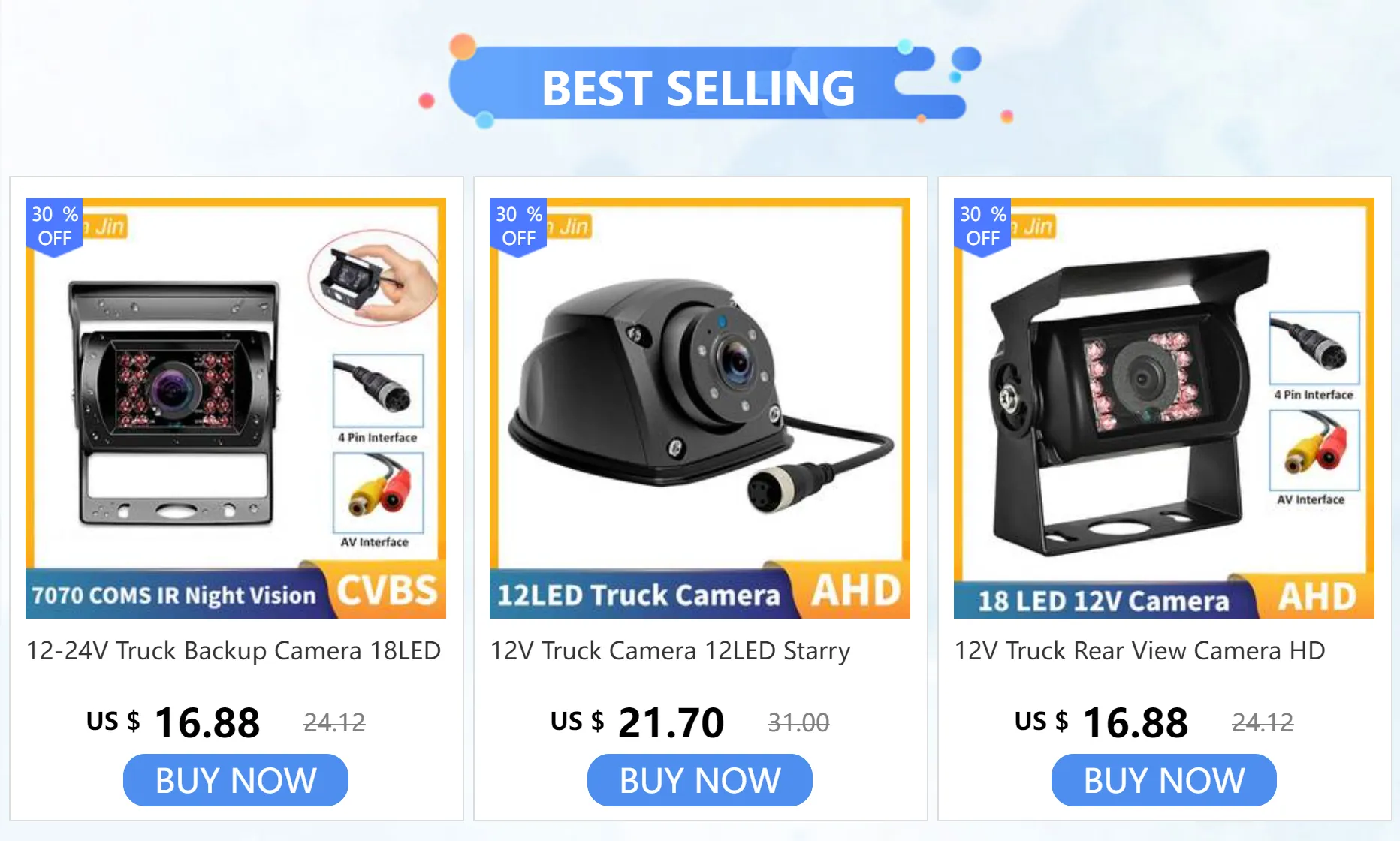 Lorry Monitor BEST 7 Inch HD 1080P Truck Monitor 360° Front And Rear View Split ...
