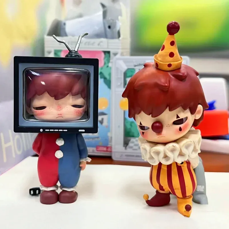 Hirono Sad Clown Miniatures: Exclusive ArtToy Decoration for