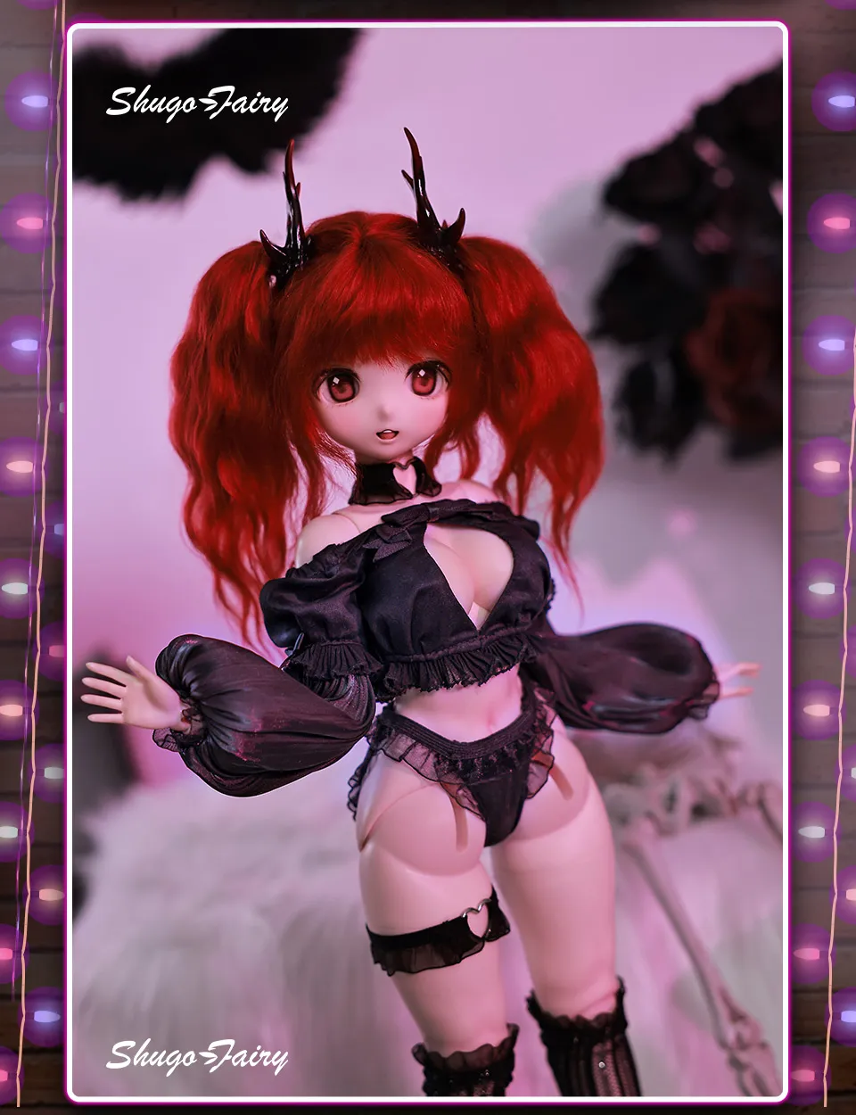 ShugaFairy 1/4 Scale Ball Jointed Doll Sakiya with Magnet Horn Big Chest  Resin Unisex from Dhgate Keyboards & Piano
