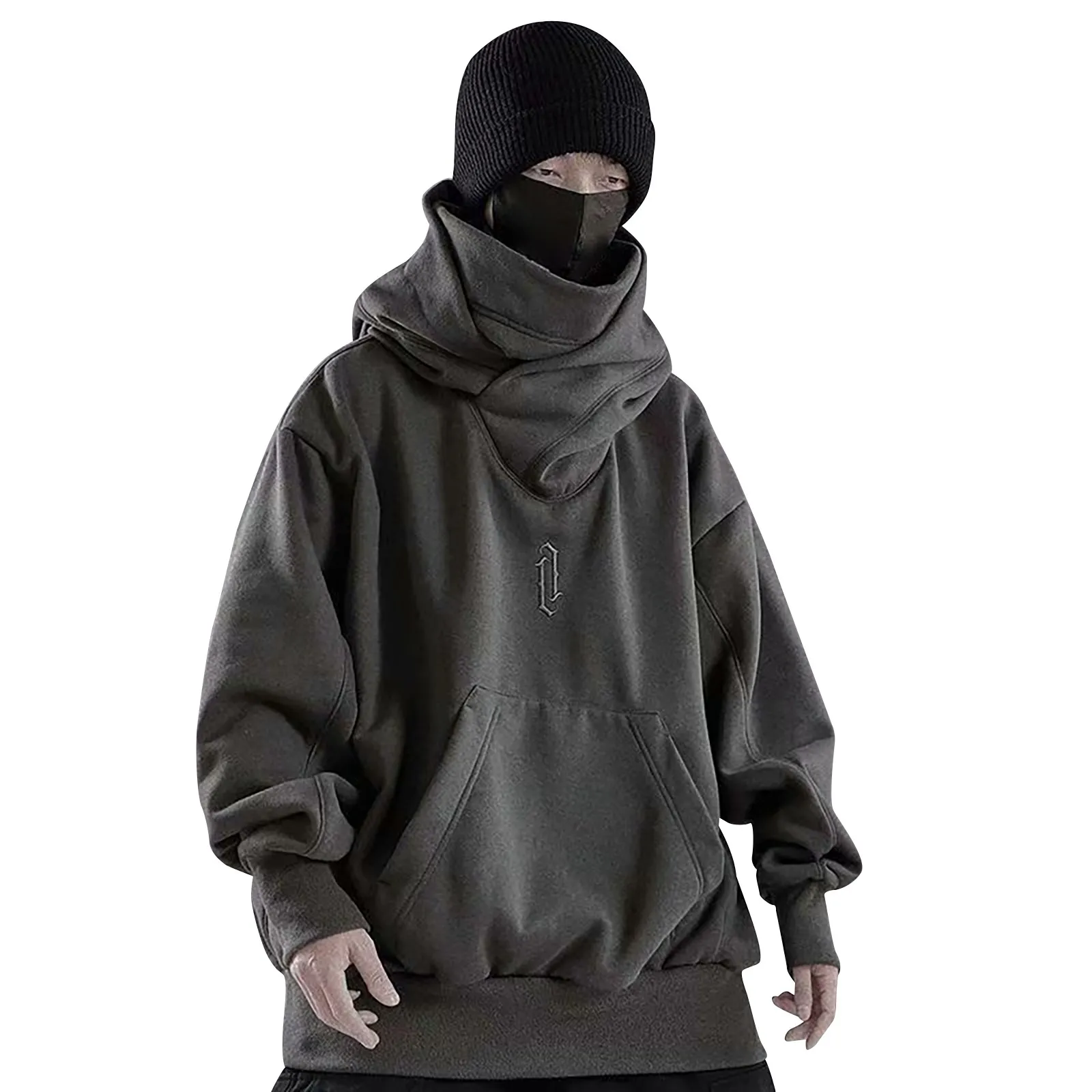 Mens Ninja Style Japanese Hoodie Solid Turtleneck Sweatshirt With Long Sleeves, Coat Pocket Cloth, And Oversized Fit For Autumn And Winter From Homepro12, $15.69 | DHgate.Com Mens Ninja Style Japanese Hoodie Solid Turtleneck Sweatshirt With Long Sleeves, Coat Pocket Cloth, And Oversized Fit For Autumn And Winter From Homepro12, $15.69 | DHgate.Com
