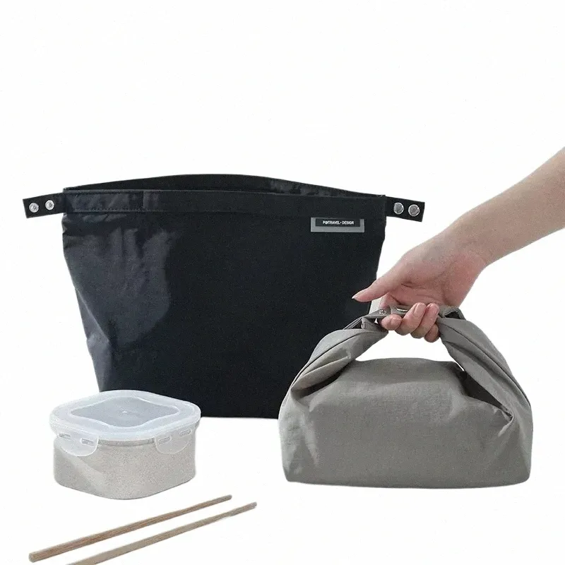 Sac à lunch pour femmes Employé de bureau Apportez des repas Sac à main isolé Portable pique-nique Bento Box Sac pour enfants Fruits frais-kee Pouch G9Kz #