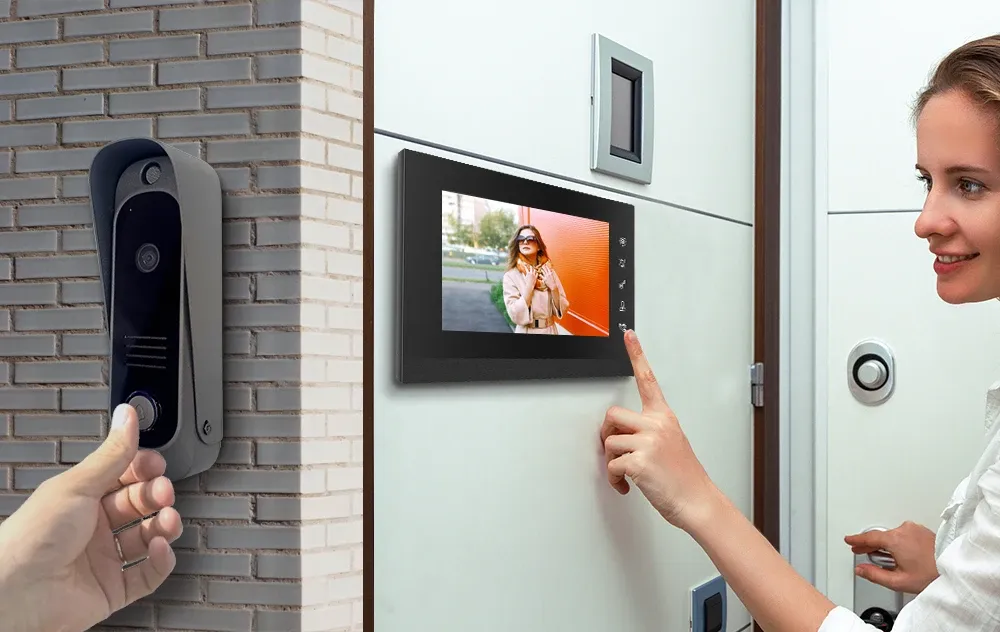 DHgate.com:4K HD Wired Video Doorbell Intercom System with IR Camera ...