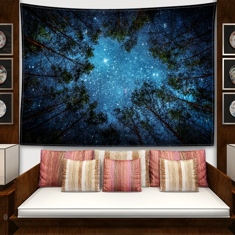 Forest Bedroom Decor, Bedroom Wall Tapestry - Large Tapestry Wall ...