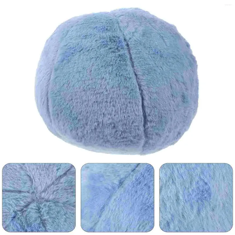 Pillow Plush Ball Cuddly Sports Cozy Furry Cute Soft Pillows For Living Room