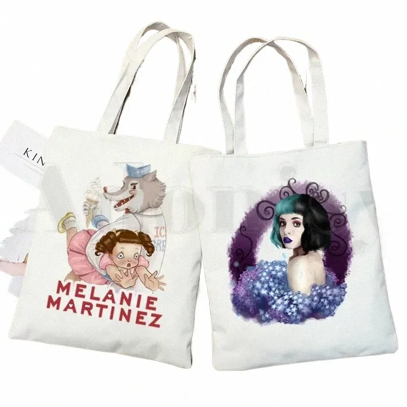 Cry Baby Melanie Martinez Design esthétique Sacs à bandoulière en toile de grande capacité Collège Harajuku Sac à main Femme Sac Shop Bag x0fQ #