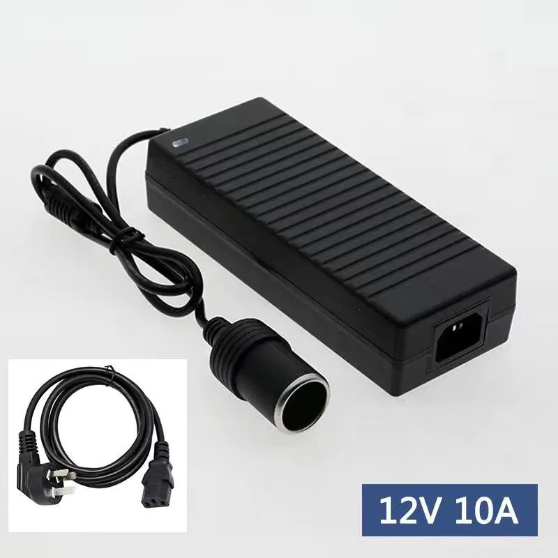 cigarette lighter to outlet converter HQRP - 12V 2A AC/DC Adapter 110-240V 24W for Car Devices, Dash Cam, MP3, Bluetooth FM Radio, Lighter, UL Listed internal overheating Car Power Adapter Converter AC