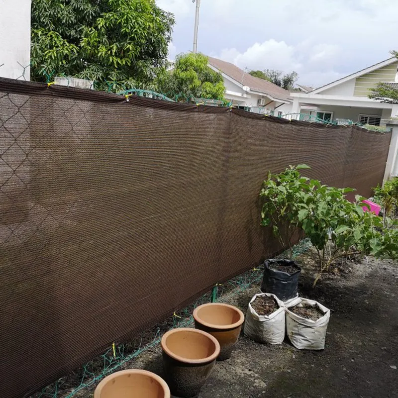 Groot formaat dikker hdpe koffie zon schaduw net thuis balkon veiligheid privacy netten outdoor pergolas zon luifel zwembad luifel luifel