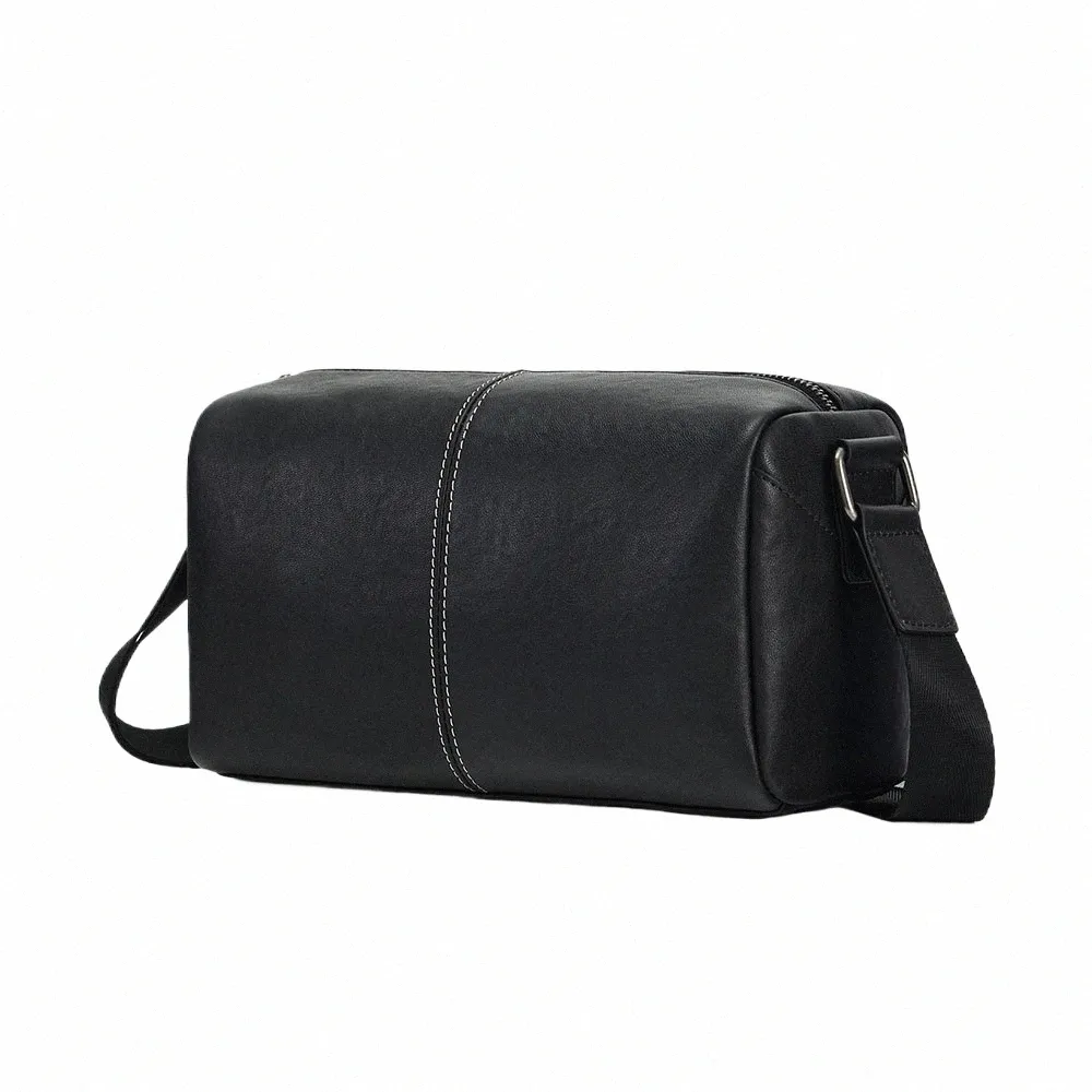 Joyir Echt Leer Mannen Menger Tas Hoge Kwaliteit Kleine Schoudertas Zijtas Voor Mannen Casual Crossbody Tas b47k #