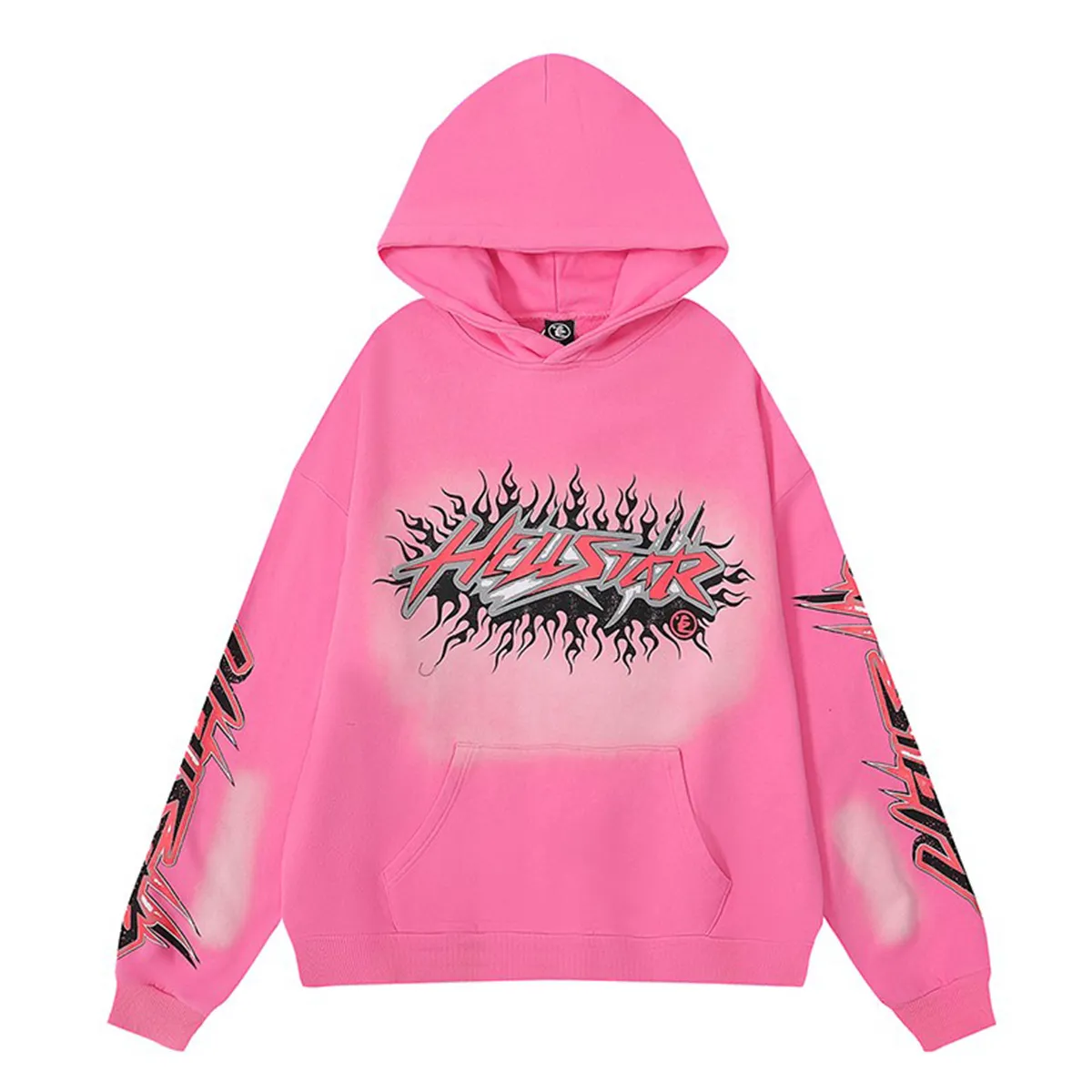 hotter than hell 98 star logo hoodie