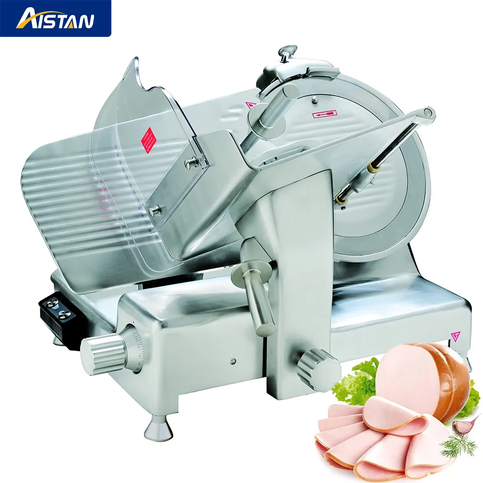 11" Commercial Heavy Duty Electric Meat Slicer with Removable Blade Adjustable Thickness Frozen Meat/Cheese/Food Slicer