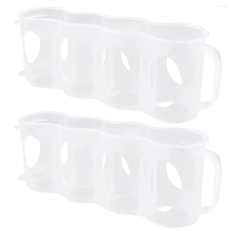 Hooks 2 PCS Fridge Storage Home And Organization Cabinet Organizer Bins Beer Kitchen Organizers