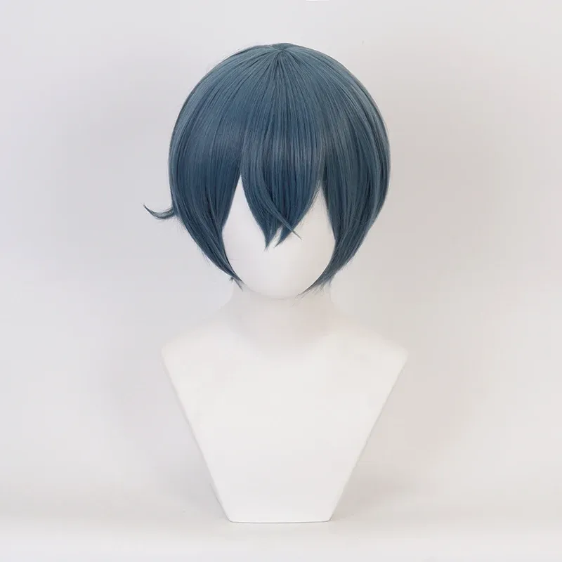 Wigs Kuroshitsuji Book of the Atlantic Phantomhive Ciel Short Wig Cosplay Black Butler Haintetic Hair Caps + Wig Cap