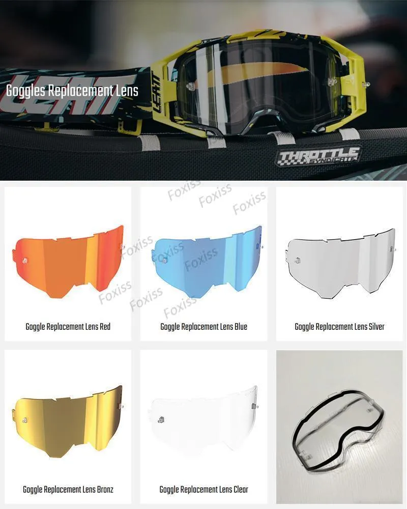 Replacement Leatt Goggle Lens Roll-off / Tear Off Replacement Leatt Goggle Lens Roll-off / Tear Off