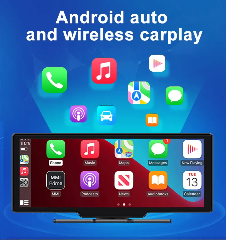 DHgate.com:4G+64G Android 13 Car Rearview Mirror Cam: Dual 1080P, GPS ...