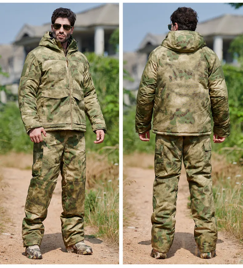 DHgate.com:Waterproof Camo Tactical Parka & Cargo Pants