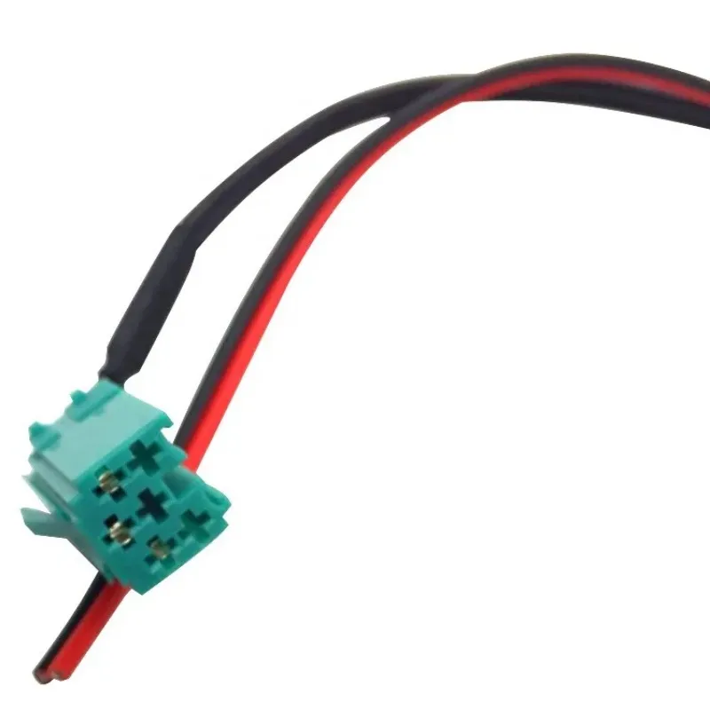 Rádio do carro verde azul mini iso 6pin 8pin conector bluetooth 5.0 aux cabo adaptador para renault radio updatelist