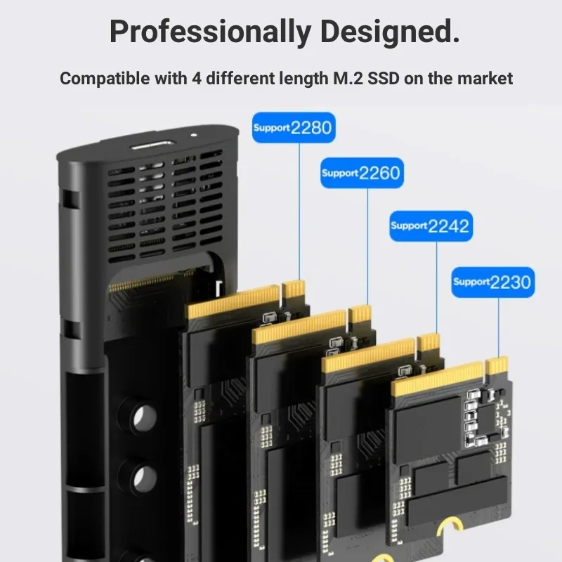 Ssd Storage Rectangle DHgate.com:EAGET M2 SSD Enclosure: Dual Protocol USB-C Adapter for NVME ...
