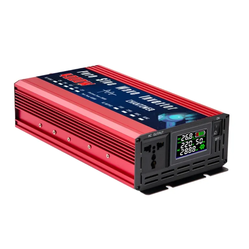 Inverter 12V to 220V 2000W 3000W 4000W Pure Sine Wave Power Supply ...