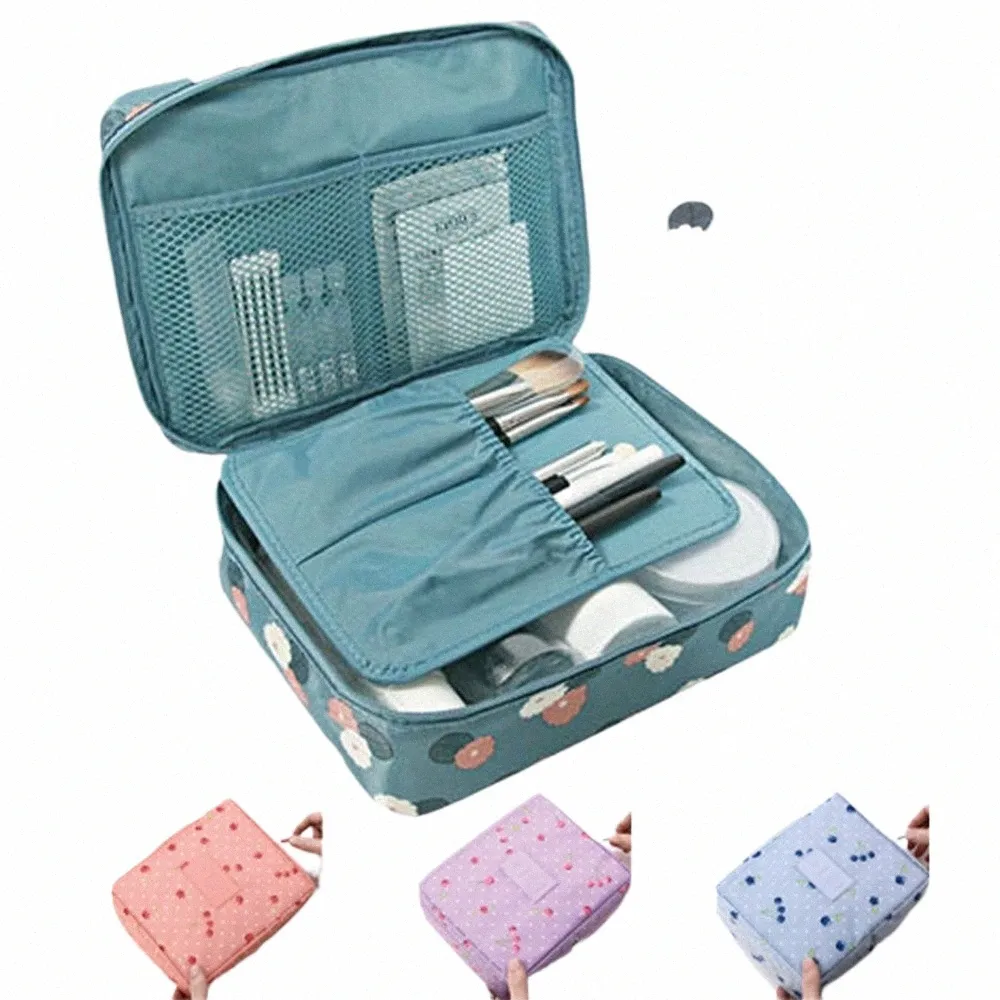 كيس مستحضرات التجميل منظم كيس ماكياج محمول مقاوم للماء 2024 العلامة التجارية Hot Sale Fi Travel Women Necity Beauty Case W Pouch Z8QH#