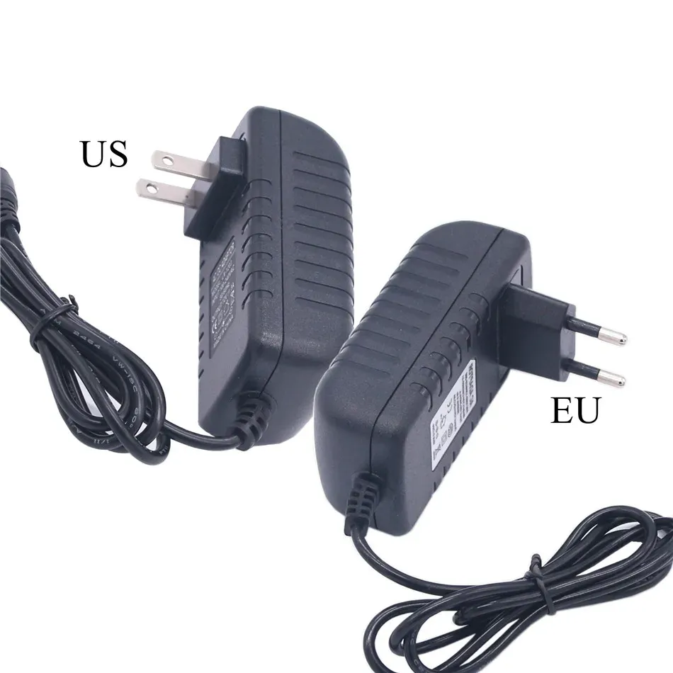 AC 110V 220V till DC 5V 9V 12V Volt Power Supply 3V 5V 6V 8V 9V 12V 13V 15V 24V 1A 2A 3A Universal Power Adapter för LED -remsor