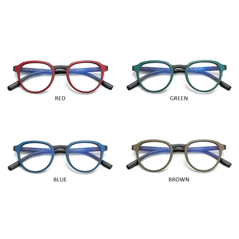 Lunettes Anti-Lumière Bleue Femme - Forme Hexagonale Oversize - Avec Étui Et Chiffon