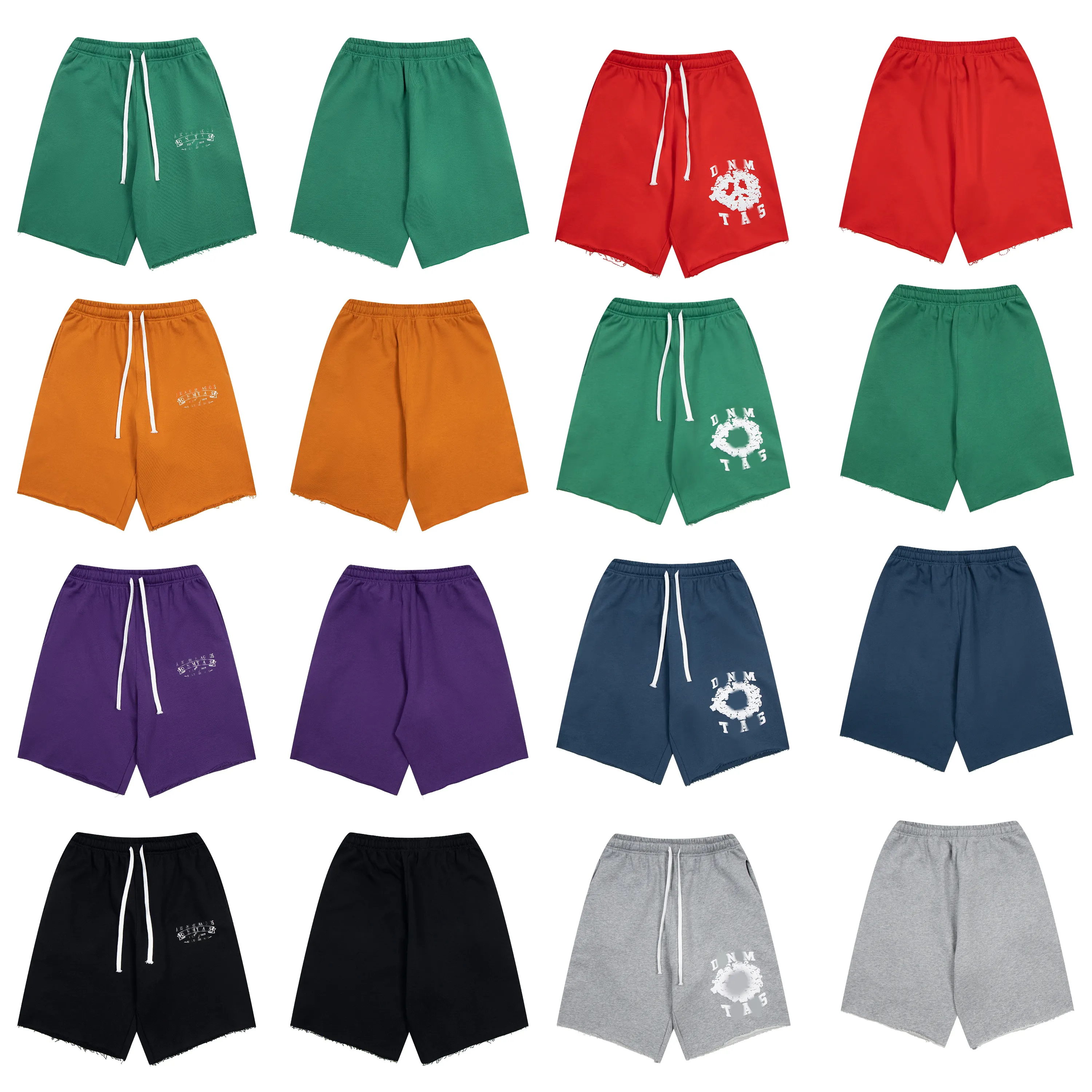 Hommes Shorts pour hommes courts hommes Designer Shorts coton décontracté lettre lâche longueur au genou court homme vêtements d'été mode décontracté cordon pantalon taille européenne M-XL