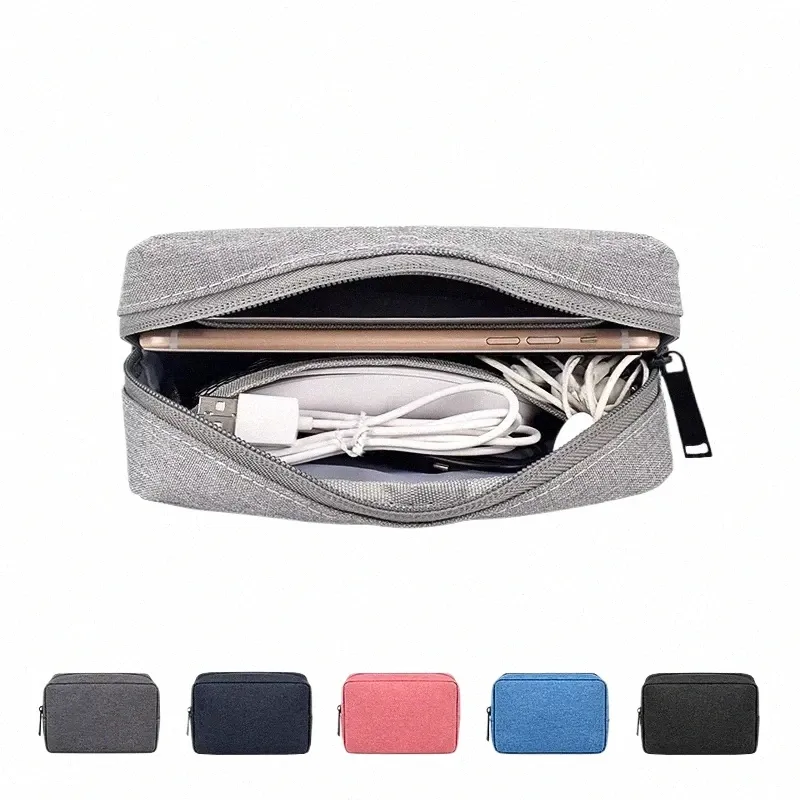Rese Solid Make -up väskor som bär w Cosmetic Tote Bag Makeup Beauty Cable Organizer toalettartikar Pouch Storage Cosmetic Case Bag F6L5#