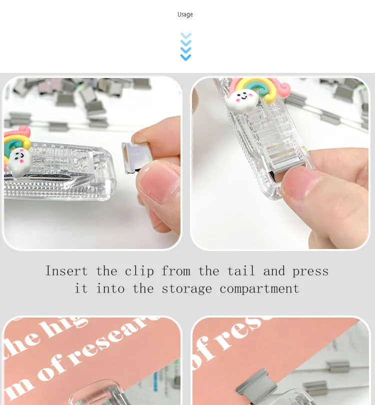 Mouse Button Binder New Transparent Push Clamp Binder For Binding File... From Ddmymaster ...