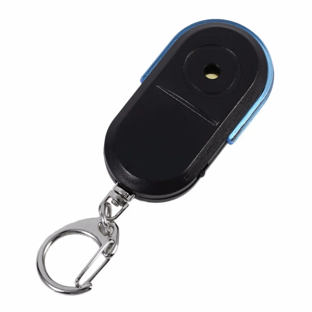 Key Holder Detectable Anti-Lost Alarm Key Finder Locator Keychain with Whistle Sound and LED ...