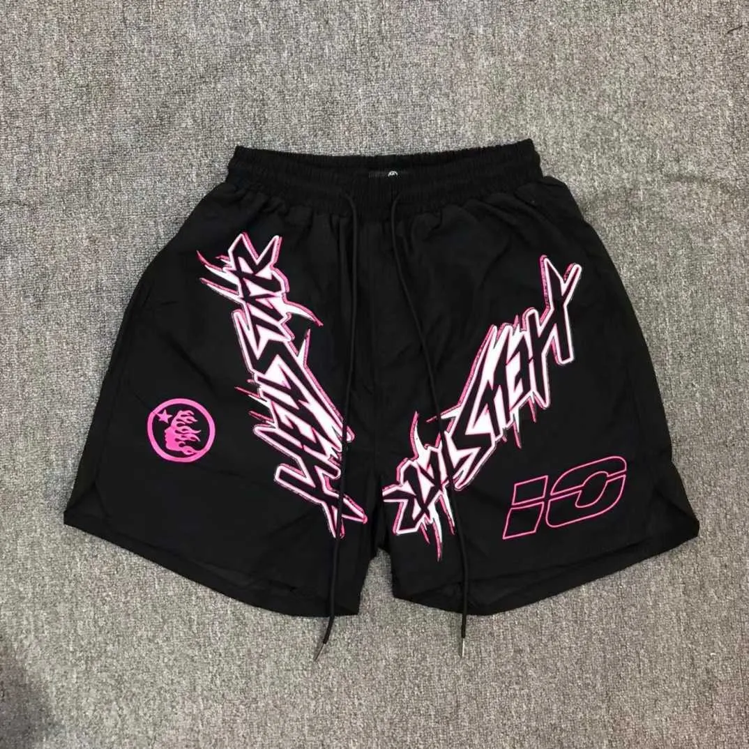 شورت رجال Hellstar Shorts Men Designer Pants Short Shorts Shorts Beach Basketball Running Faction Hell Star New Style Hip Ho