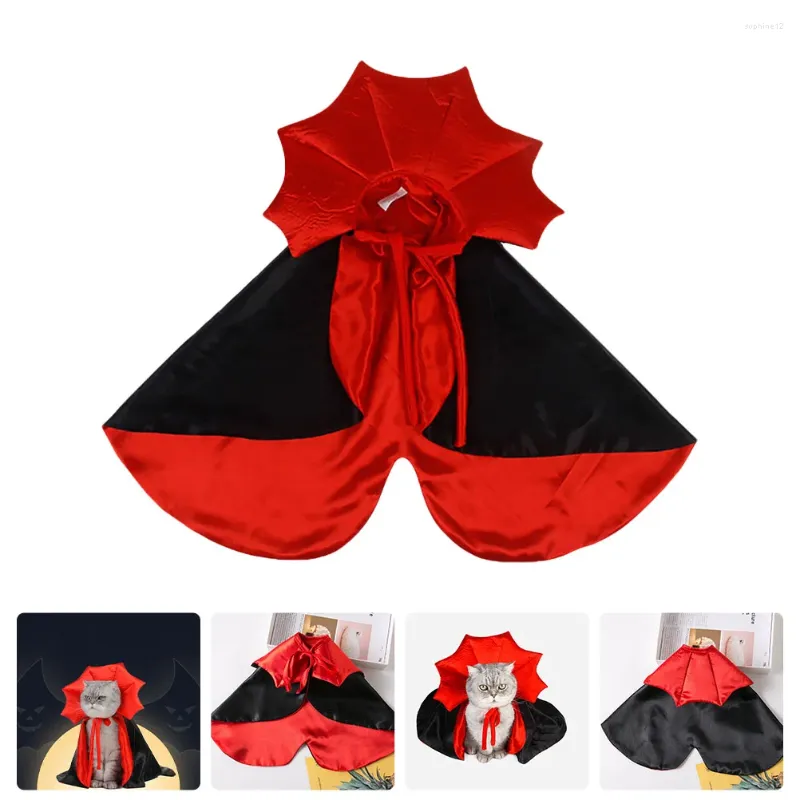 Vêtements pour chiens Cape d'Halloween Accessoires pour chiots pour petits chiens Costume de chat réutilisable Costume de festival confortable en plein air