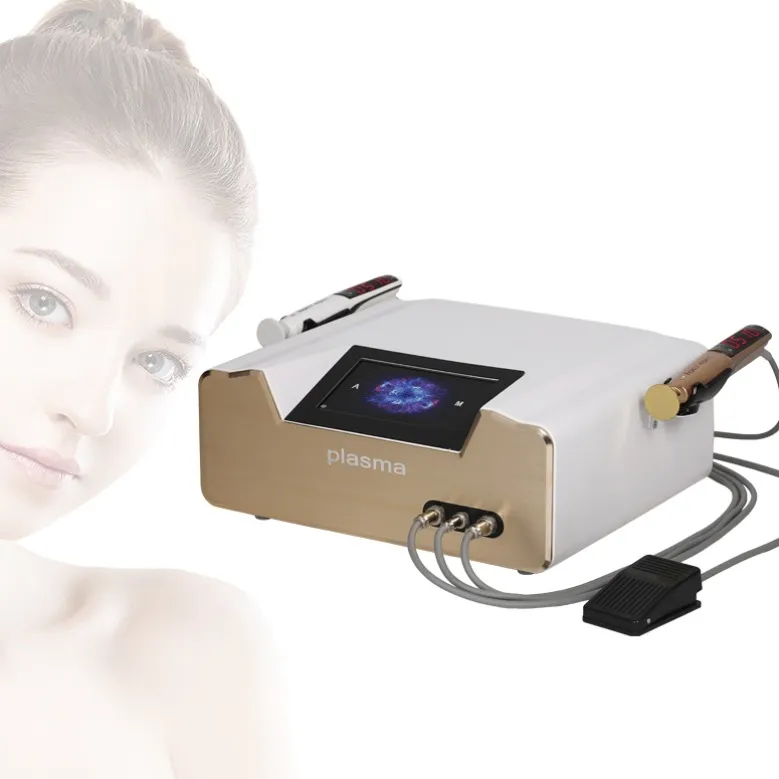 Other Beauty Equipment 2 In 1 Ozone Flash Fibroblast High Frequency Plasma Pen For Mole Nevus Dark Spot Helosis Wrinkle Removal
