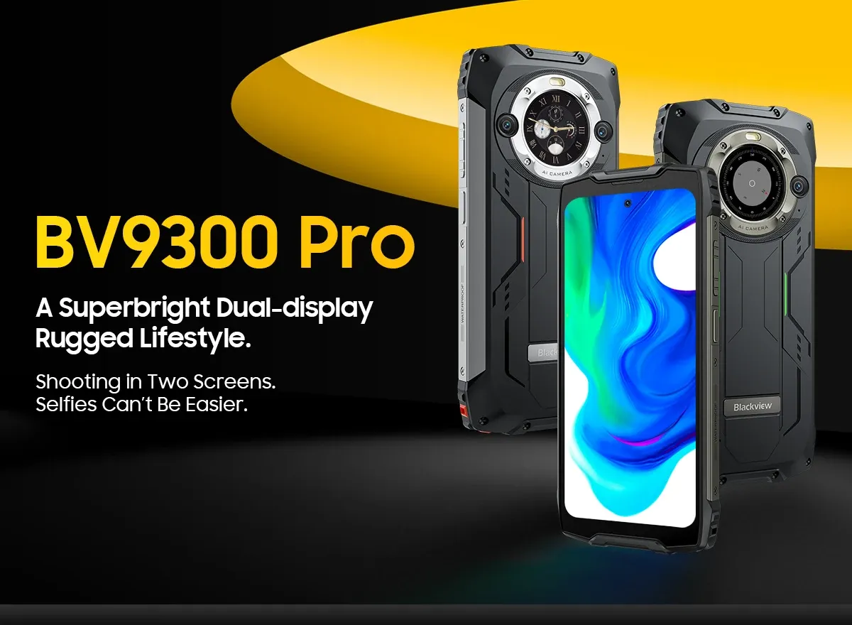 Blackview BV9300 PRO Rugged Smartphone 8GB/12GB RAM 256GB Storage 