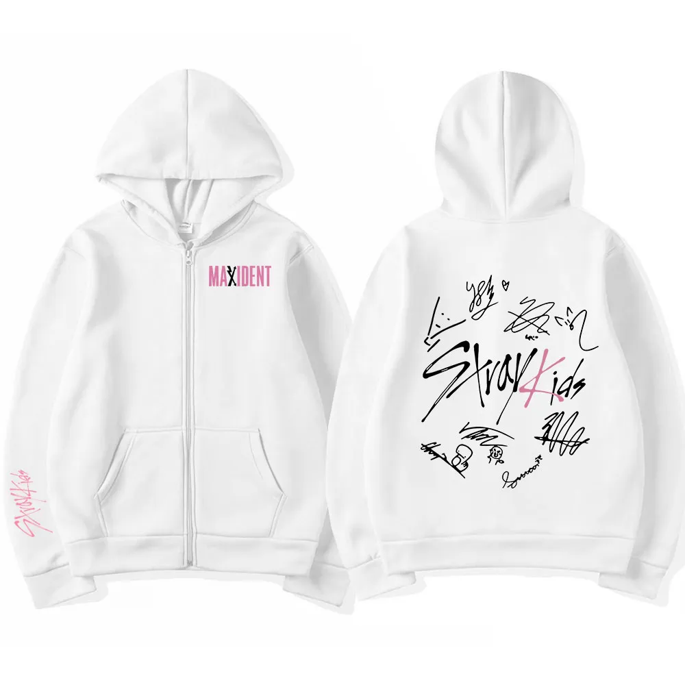 ★韓国の人気★【Young Long】★Heavy hood zip-u.p★関税込★ DHgate.com:Kpop Stray Kids Y2k Fleece Oversized Unisex
