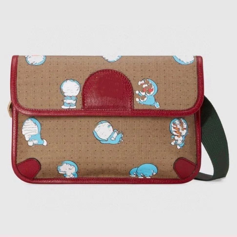 Marsupi di lusso stampati classici per uomo Borsa a tracolla da uomo Borsa da donna in vera pelle per esterni Taglia24x 17 0x 3 5cm237A