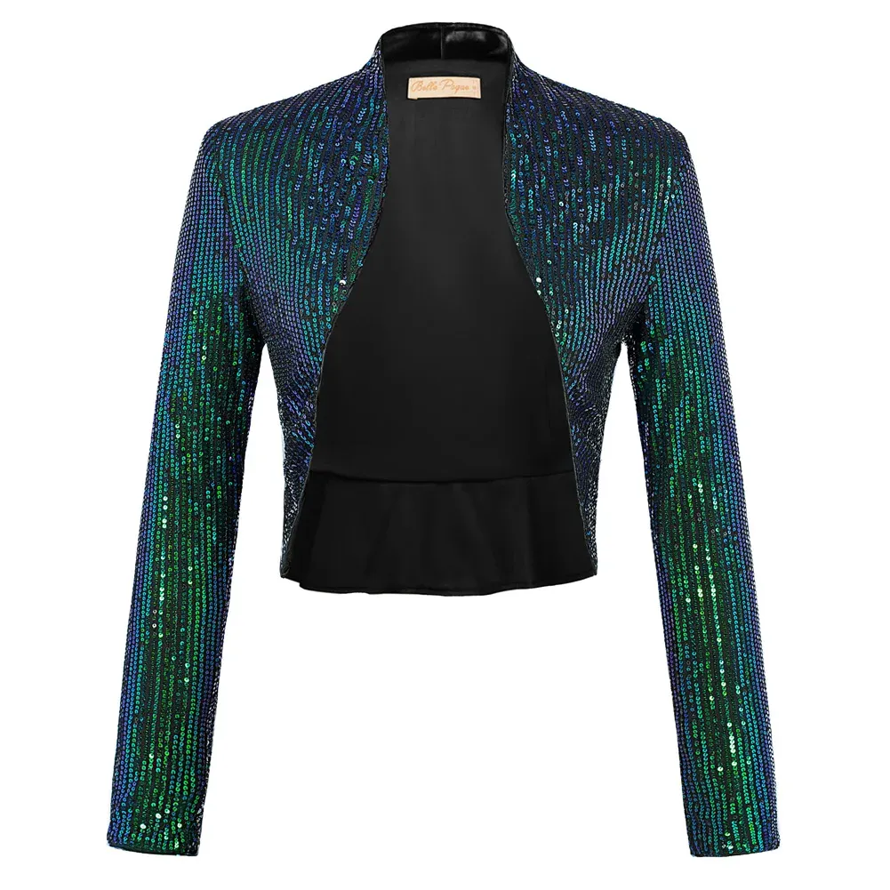 【Eaphi】 slit button flare bolero jacket GUEST_41008597-369c-41b4-9ed5-