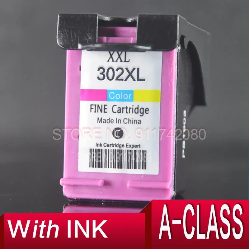 Hp 362 Ink HP Compatible 302XL Black Ink Cartridges For Deskjet 3635 3636 3637 ...