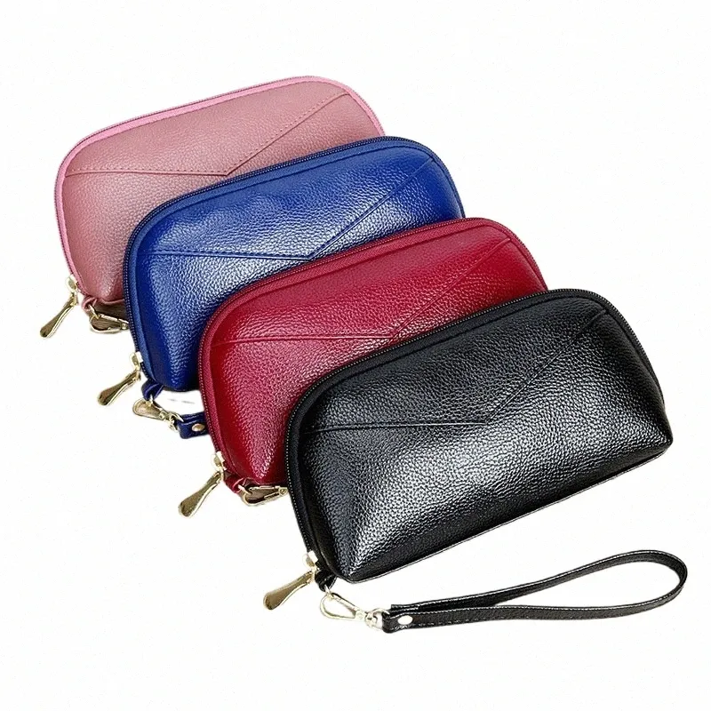 Damen Designer LG Handtaschen FI Casual Große Kapazität Shell Taschen für Frauen Reißverschluss PU Leder Geldbörse Clutch PHE Tasche J8k9 #