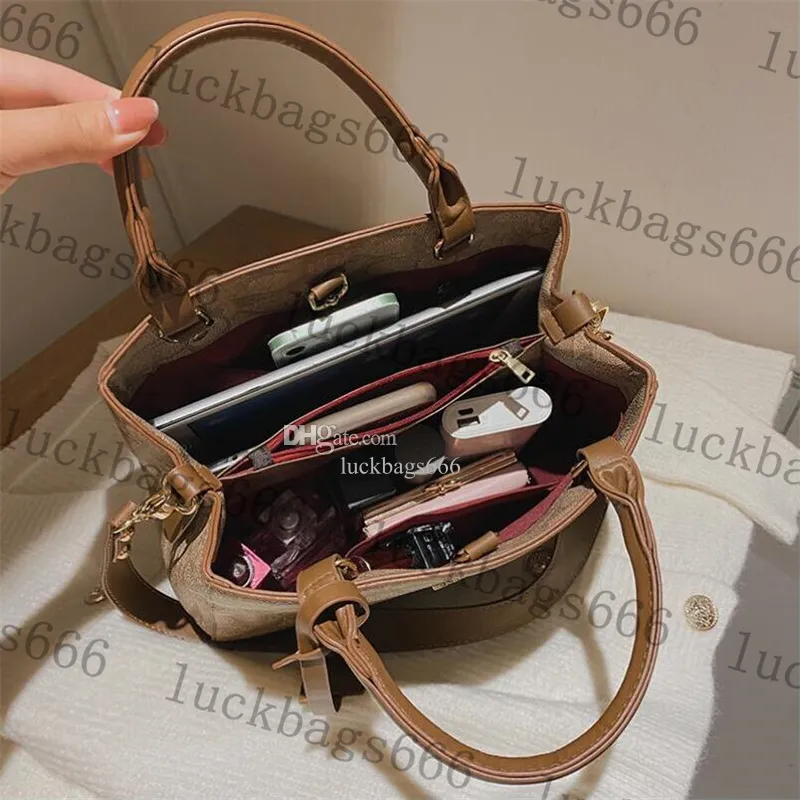 2024 Luxury Handbag Leather Designer Crossbody Bag Women's Shoulder Strap Bag print Wallet Designers Bags Fashion Totes Shopping Handbags M7235