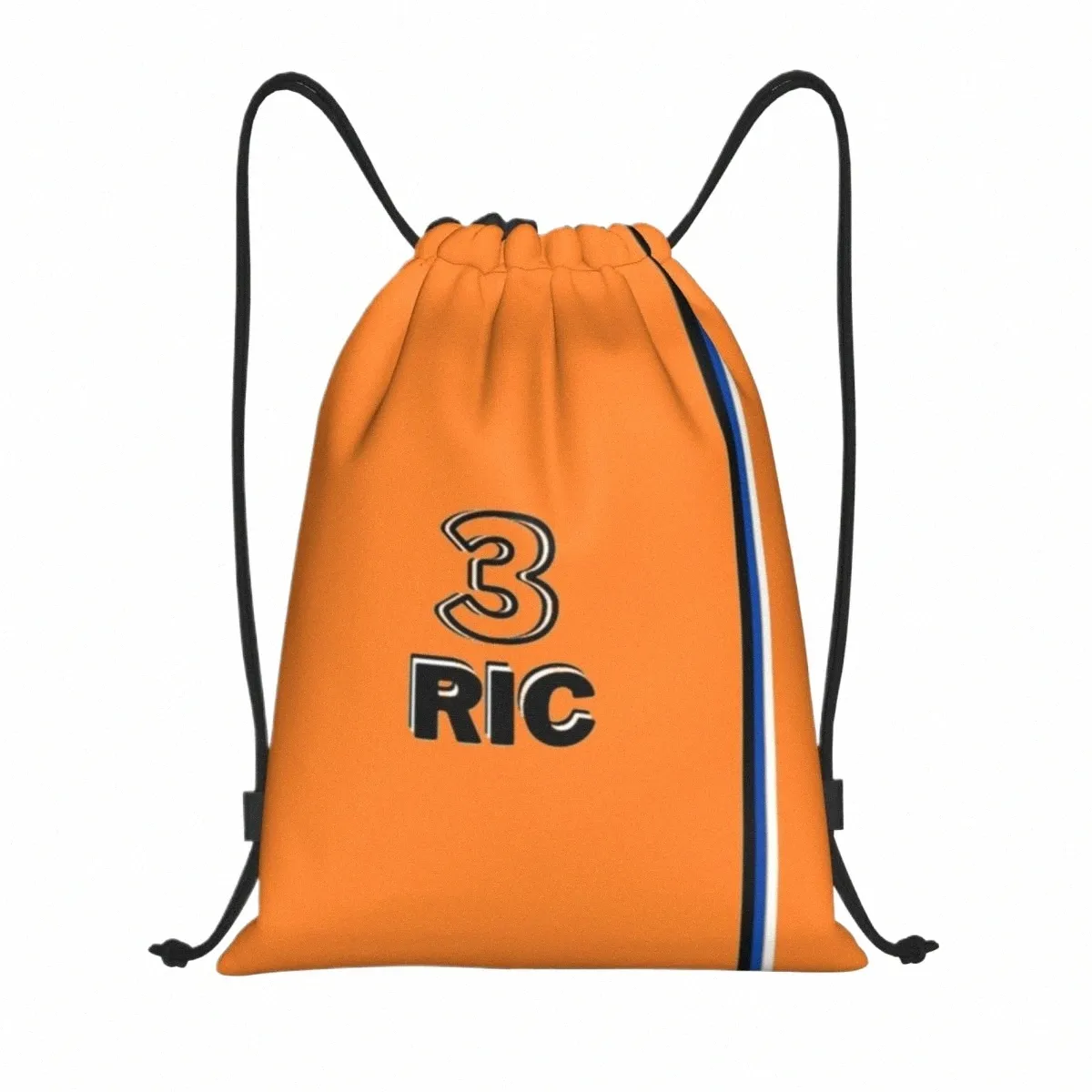 Personalizado Ricciardo RIC 3 Cordão Sacos Homens Mulheres Leve Sports Car Sports Gym Storage Backpack f72C #