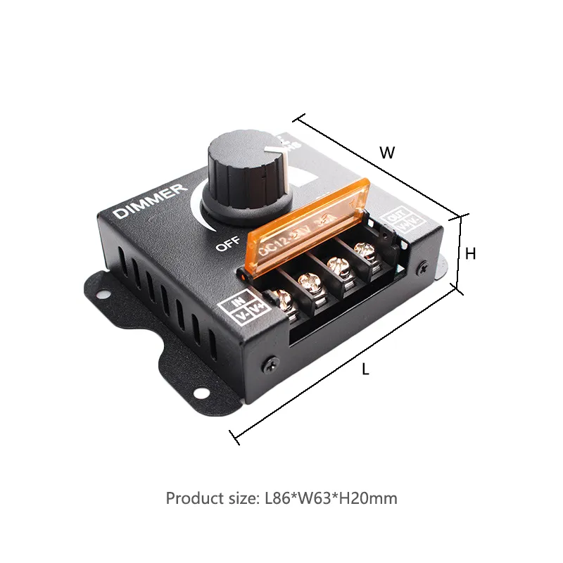 LED Knob Dimmer Switch High Power DC Voltage... From Ddmylucky, $16.57 ...