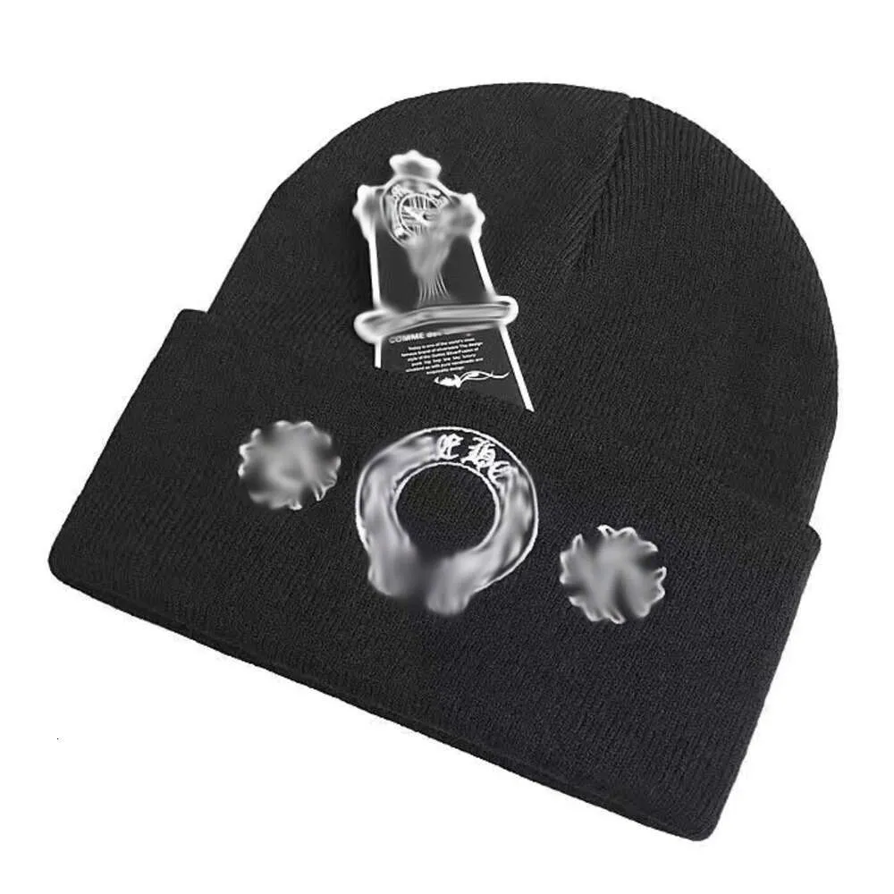 Hoed Luxe Designer Beanie Cap Winter Mannen Vrouwen Hoeden Merk Chr Warme Motorkap Sanskriet Hoefijzer Harten Hoofddeksel Pet Vrouwelijke Wol Kasjmier Gebreide Caps VOUS