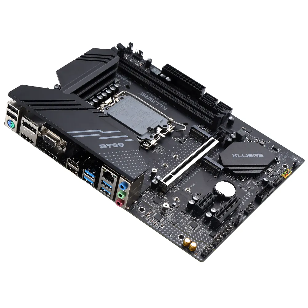 Kllisre B760 Motherboard Set with Core i3 12100F and 16GB DDR4