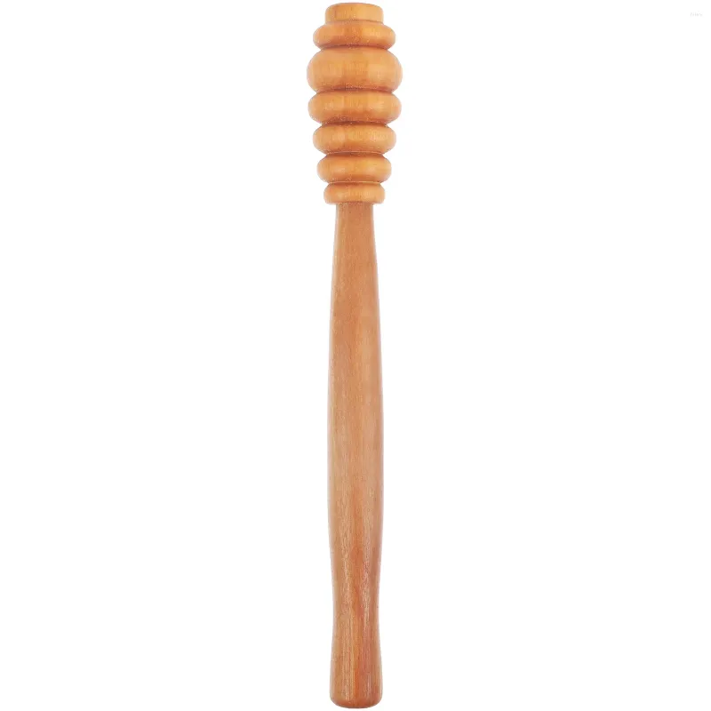 Ложки Деревянная ложка для меда Небольшая палочка для смешивания Кухонная банка Перемешивание