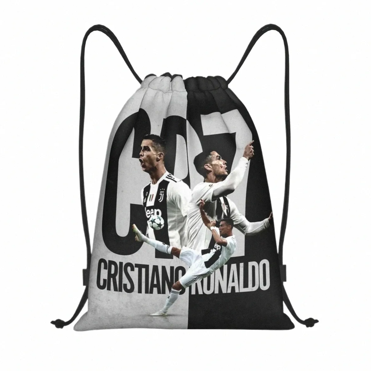 Football Raldo Sac Cordon Sac À Dos Sport Gym Sackpack Sacs De Corde De Football pour la Randonnée q2qU #