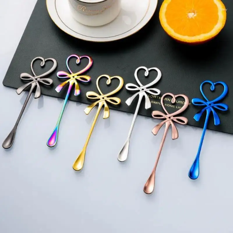 Coffee Scoops Spoon Household Versatile Decorative Unique Stainless Steel Luxury Christmas Gift Gifts Fork