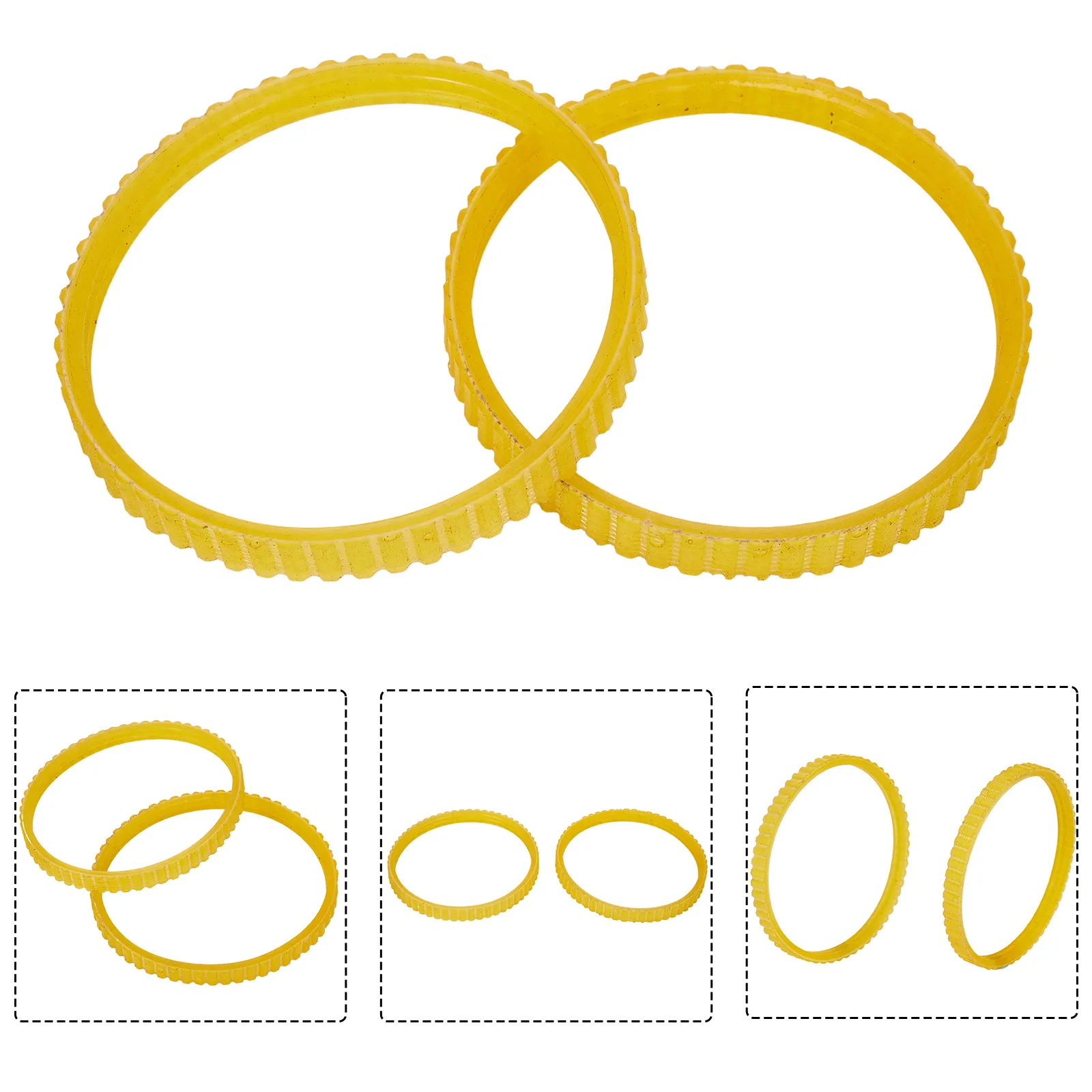 DHgate.com:2-Pack Rubber Planer Drive Replacement Belts for