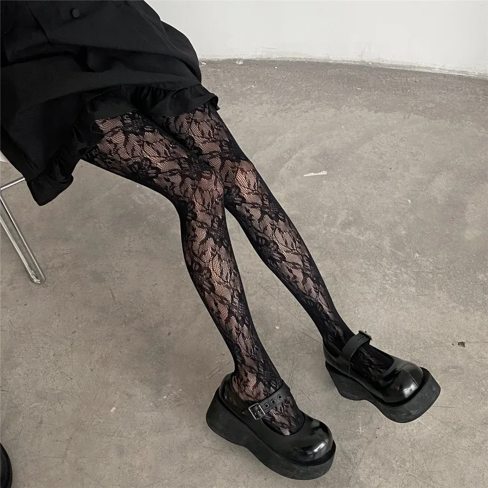 Collant Homme Audacieux Noir Nylon Résille - Taille Unique, Lingerie, Style Sissy, Neuf