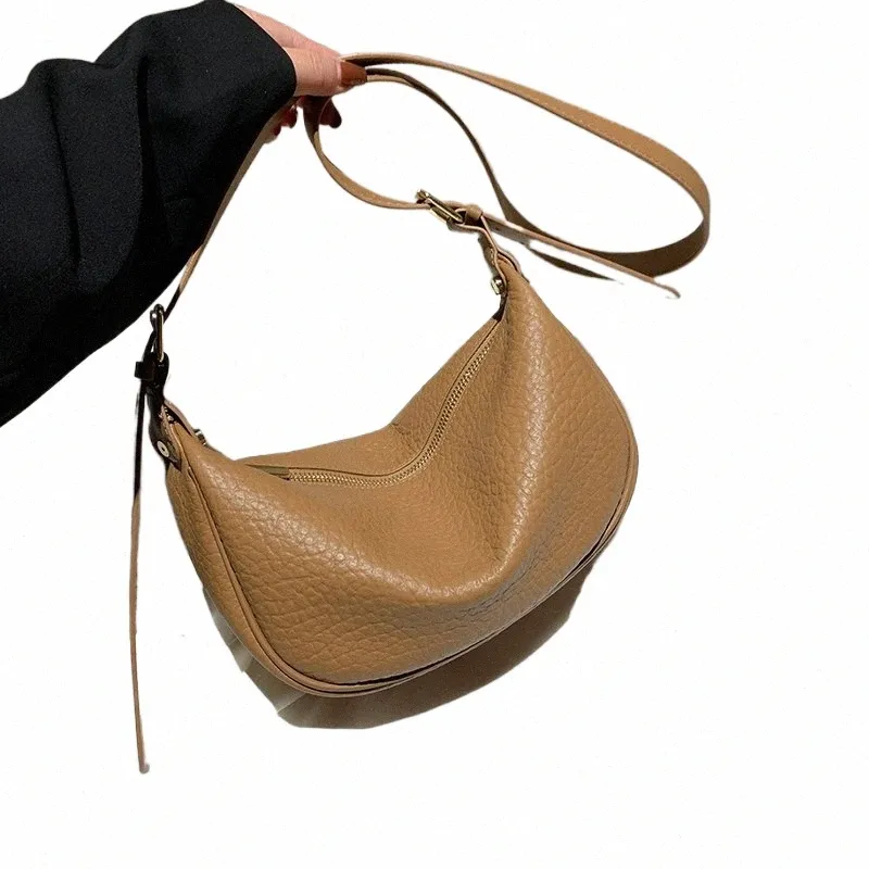 100% cuir véritable femmes sacs à main 2023 nouveau cuir de vache de luxe designer bandoulière dames épaule menger femme fi fourre-tout v4W3 #